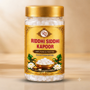 Riddhi Siddhi Capoor – 100g | Premium Camphor Tablets for Pooja & Aarti